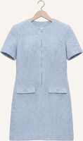 Lichtblauwe BRUUNS BAZAAR Mini jurk ATTALEABBZENNY DRESS | Omoda