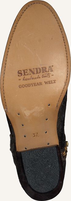 Gouden SENDRA Enkellaarsjes 16751 Gouden SENDRA Enkellaarsjes 16751 - large