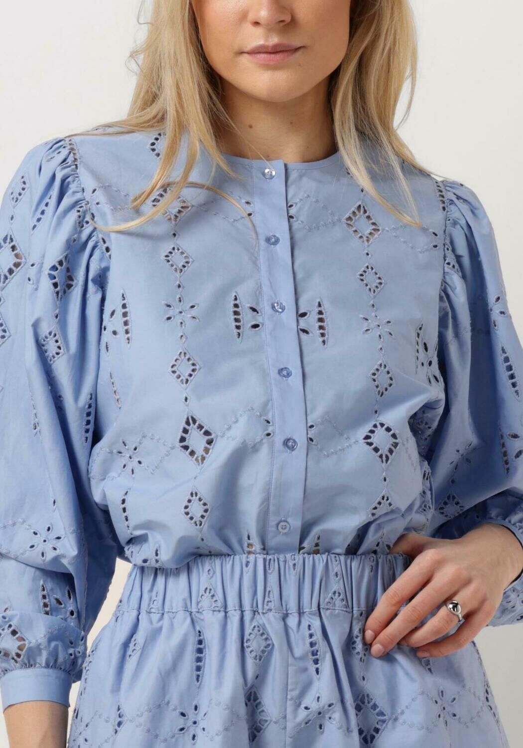 IBANA Dames Blouses Telina Lichtblauw