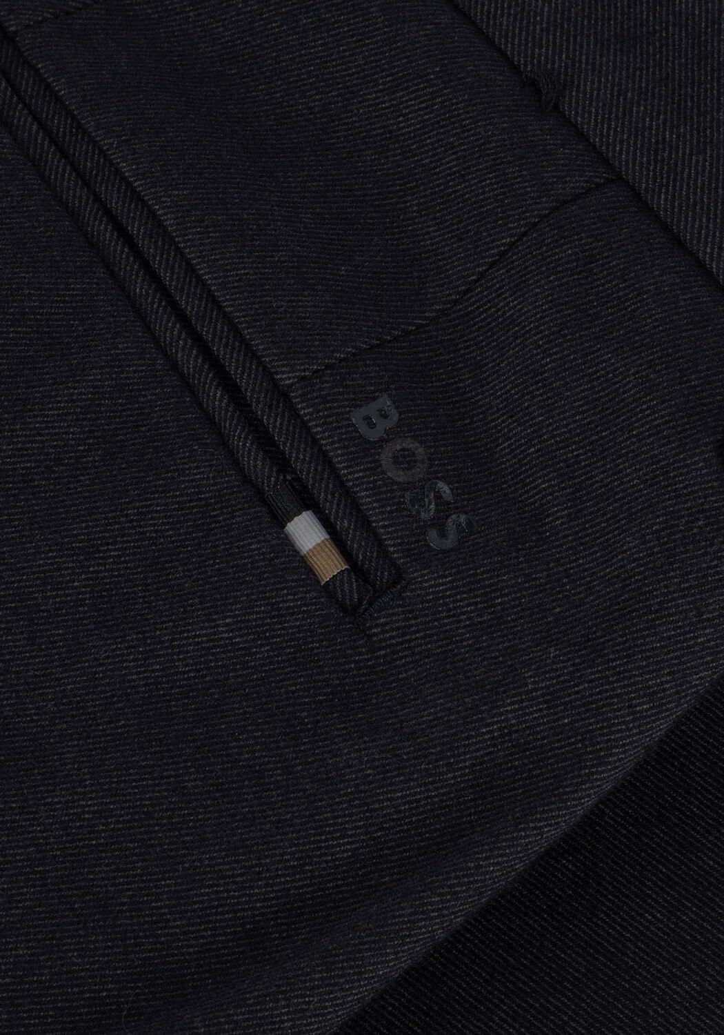 Donkerblauwe BOSS BLACK Pantalon KAITO1 - large