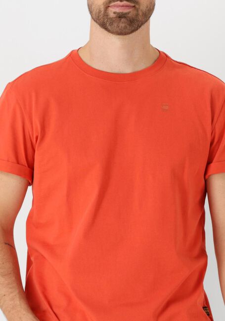 Oranje G-STAR RAW T-shirt LASH R T S\S - large