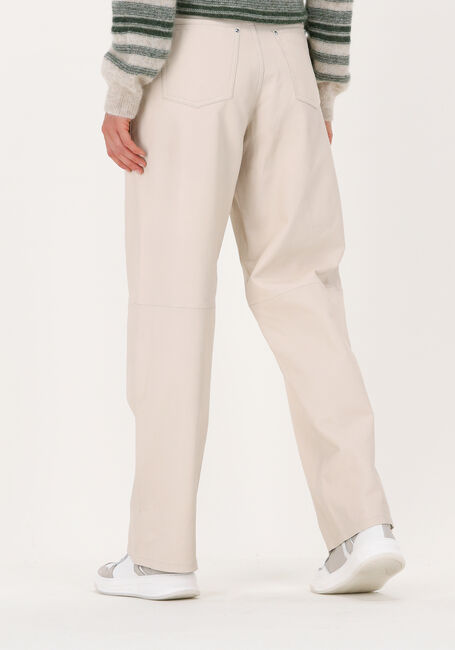 Witte GOOSECRAFT Wijde broek CLEO PANT - large