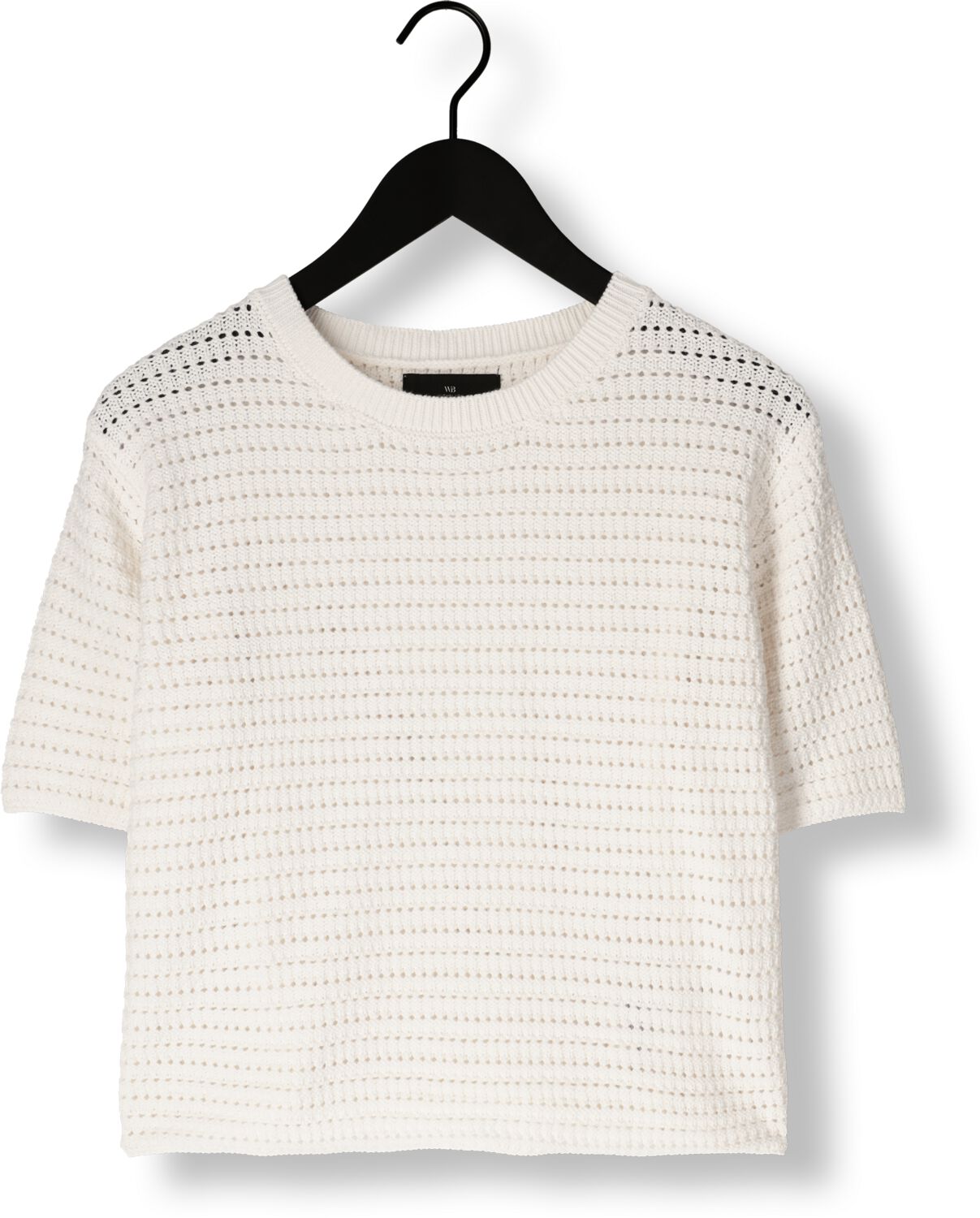 WITHBLACK Dames Tops & T-shirts Wblkindra Ss Tee Wit