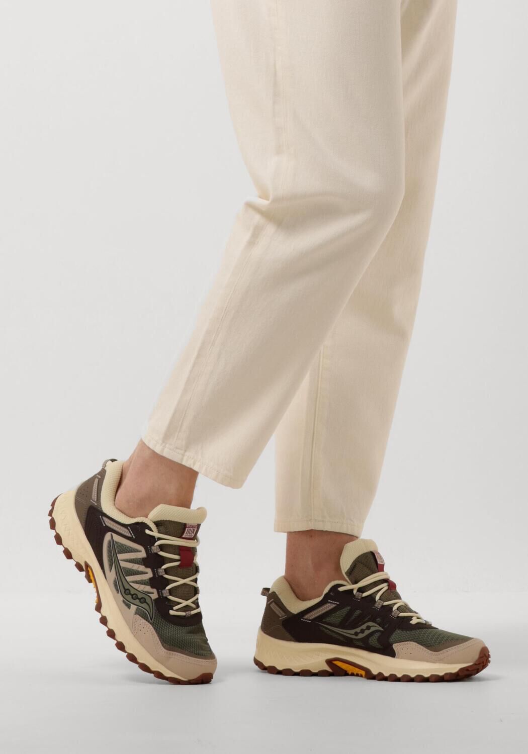 Groene SAUCONY Lage sneakers GRID PEAK M - large