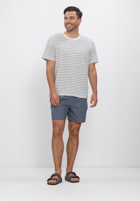 Blauwe SELECTED MEN Zwembroeken SLHCOOPER-SEERSUCKER  SWIMSHORTS - large