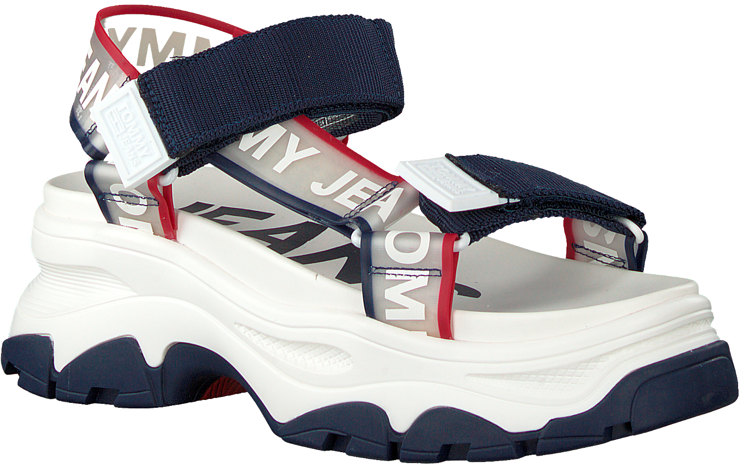 pop color hybrid sandal