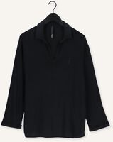 Zwarte 10DAYS Polo POLO SHIRT LINEN Zwarte 10DAYS Polo POLO SHIRT LINEN - medium
