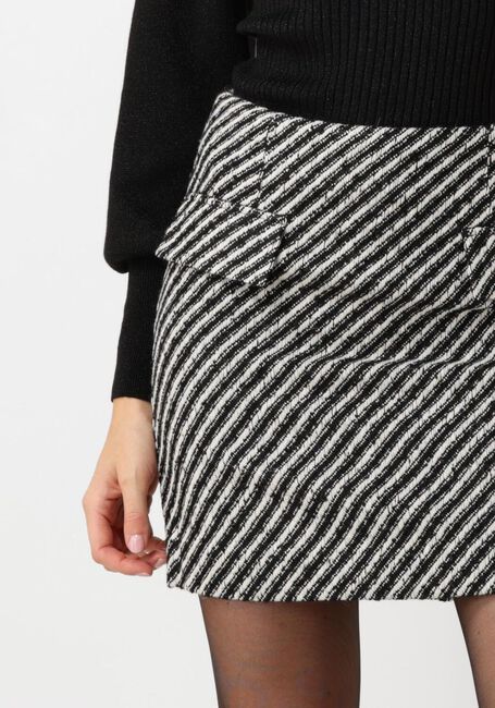 Zwarte Y.A.S. Minirok YASPEPPY HW SHORT SKIRT - large