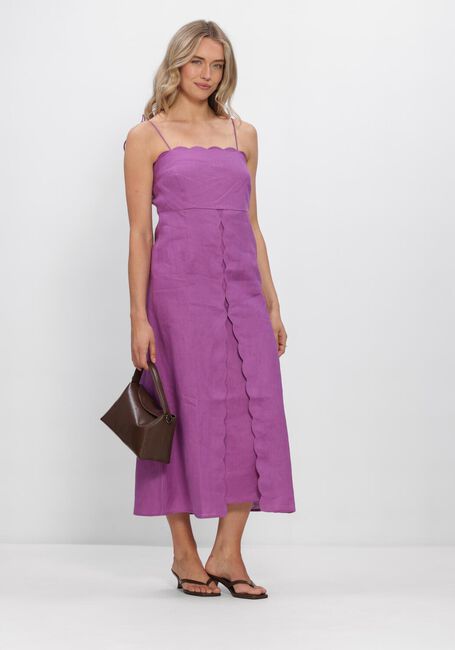 Paarse ANTIK BATIK Maxi jurk DAHIA SUNDRESS - large