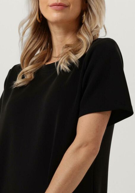 Zwarte MY ESSENTIAL WARDROBE Midi jurk MWELLE LONG DRESS - large