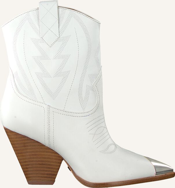 Witte LOLA CRUZ Enkellaarsjes 293T10BK Witte LOLA CRUZ Enkellaarsjes 293T10BK - large