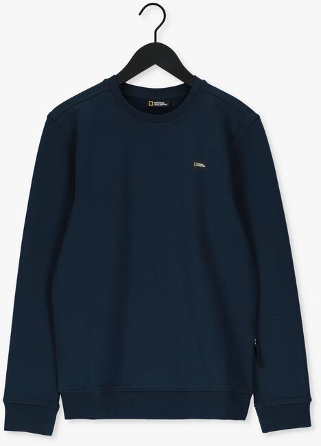 Blauwe NATIONAL GEOGRAPHIC Sweater CREW NECK - large