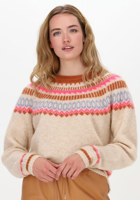 Creme LOLLYS LAUNDRY Trui LANA JUMPER - large