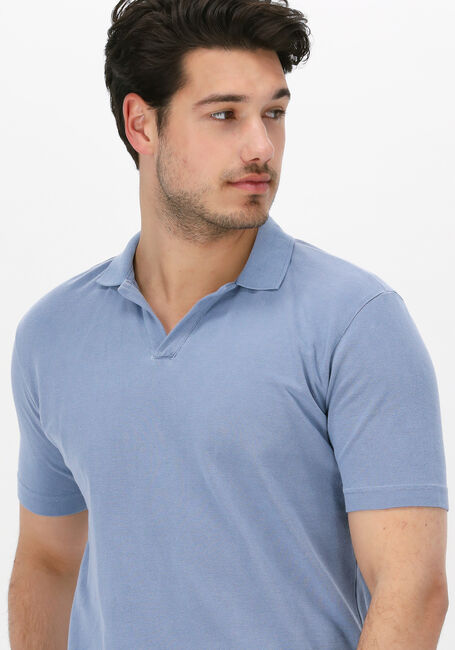 Lichtblauwe DRYKORN Polo BENEDICKT 520128 - large