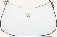 Witte GUESS Handtas ALEXIE TOP ZIP SHOULDER BAG - medium
