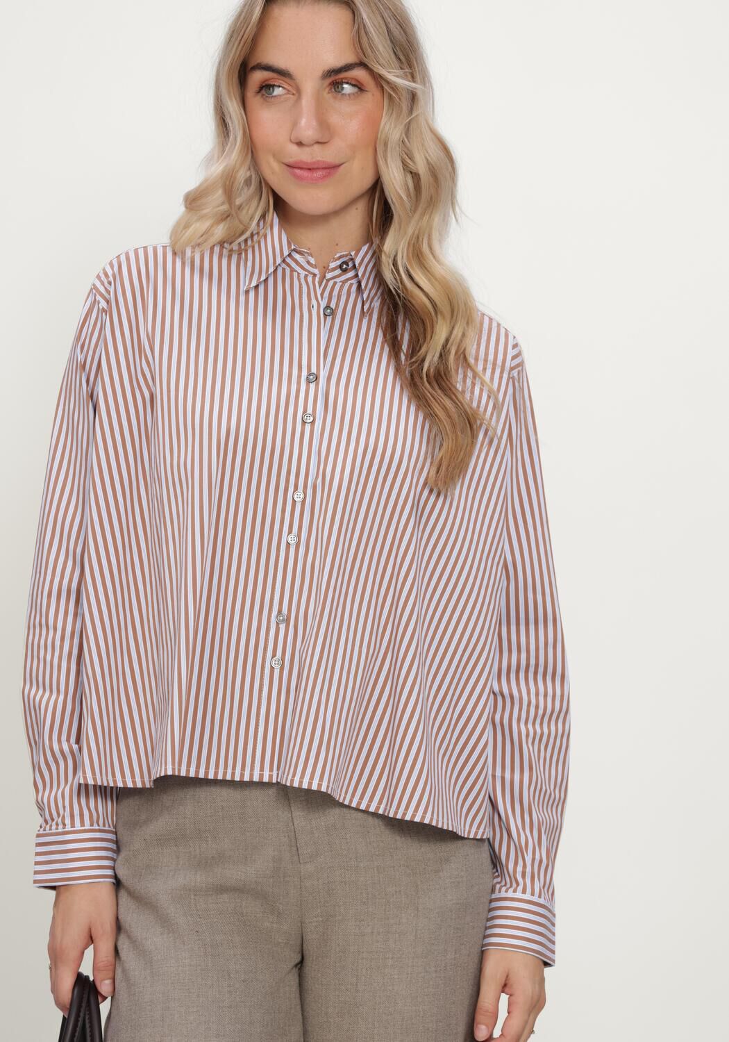 Bruine RUBY TUESDAY Blouses CELYA A LINE BLOUSE - large
