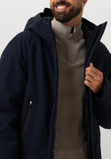 Donkerblauwe KRAKATAU Parka's QM483 - large