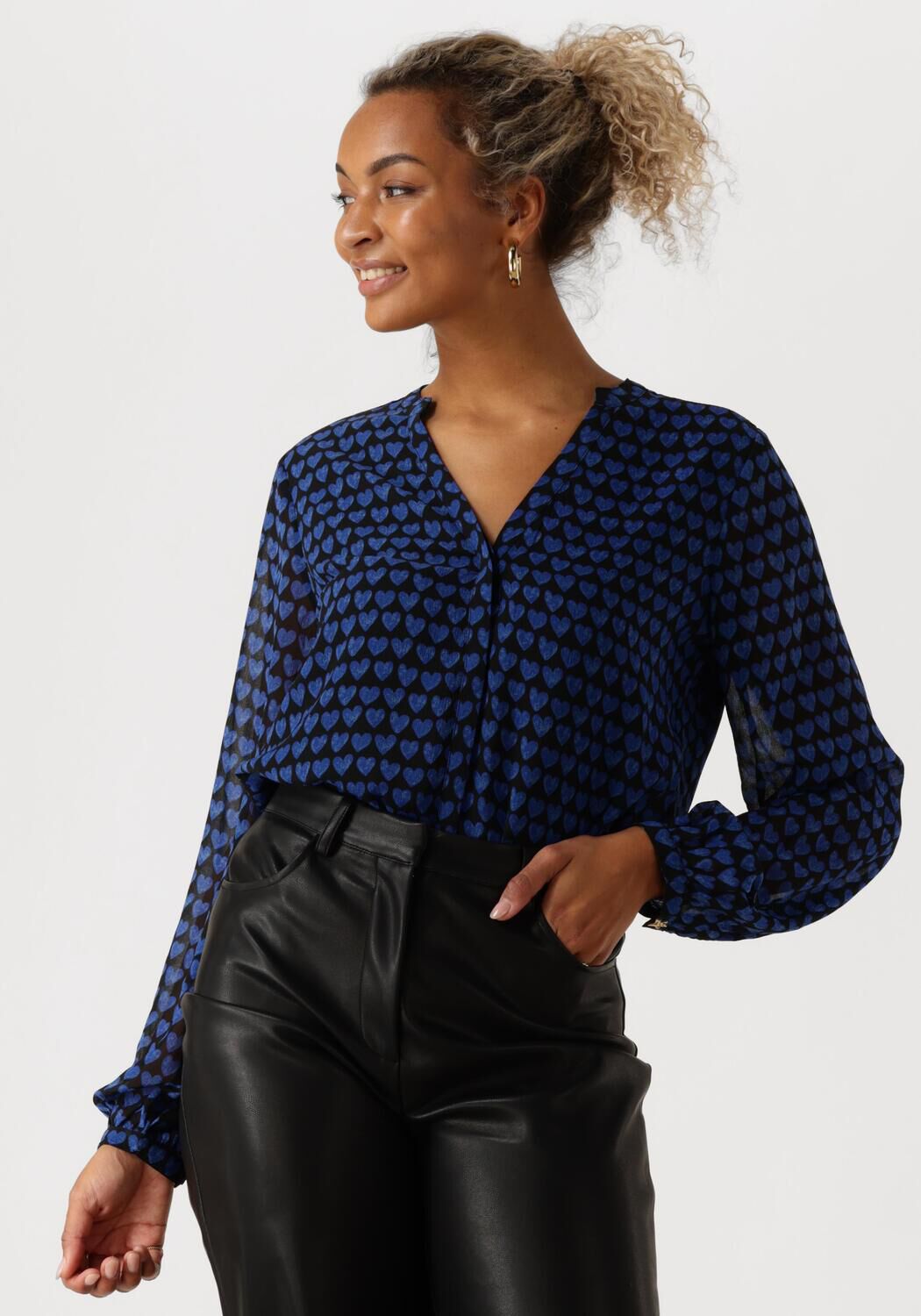 FABIENNE CHAPOT Dames Blouses Frida Blouse Blauw