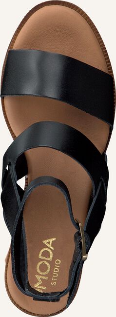 Zwarte OMODA Platte sandalen 4539 Zwarte OMODA Platte sandalen 4539 - large