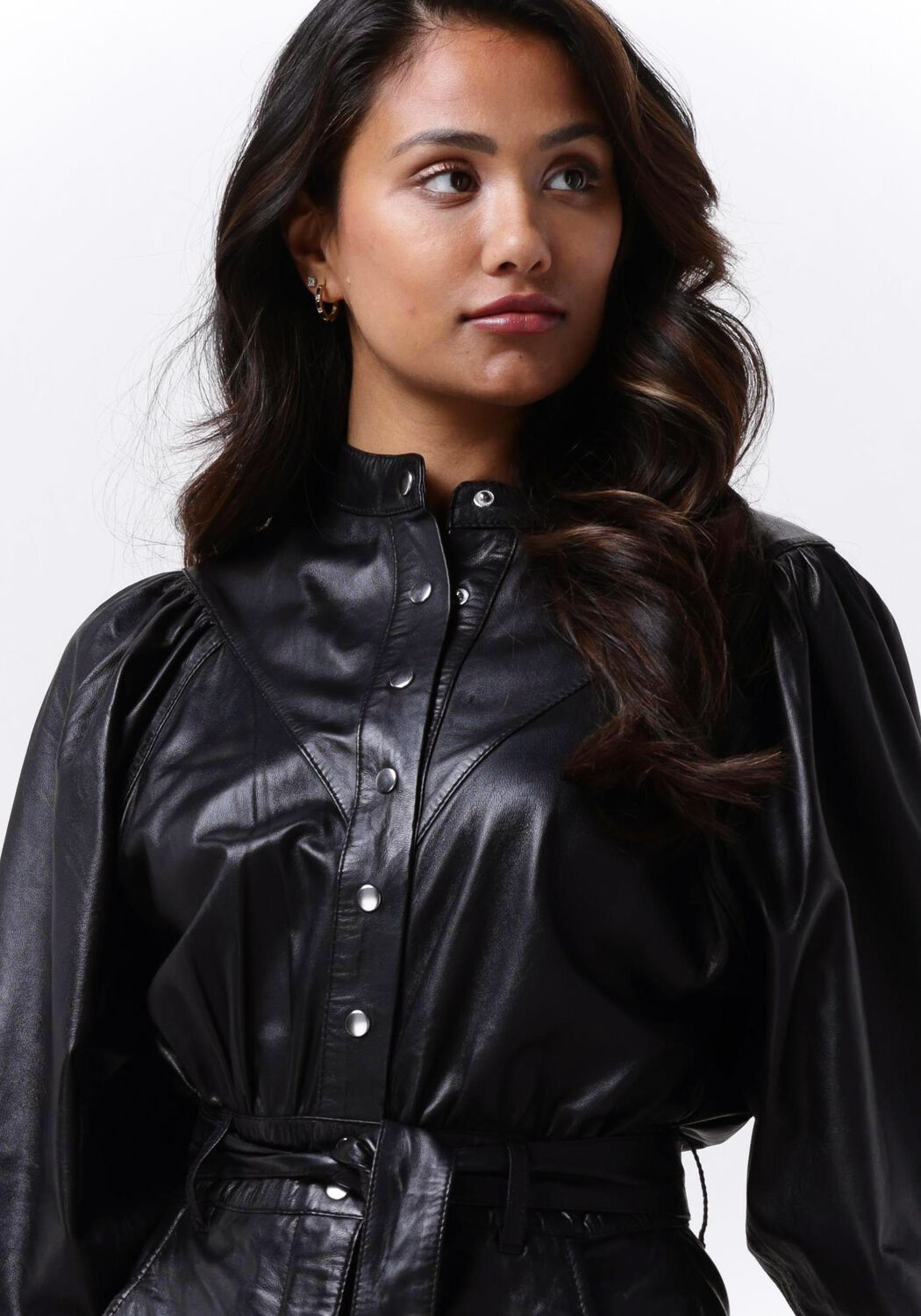 Ibana jurk leer clearance