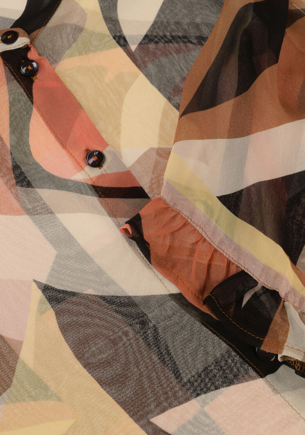 Multi SUMMUM Blouses BLOUSE MODERN ART PRINT - large