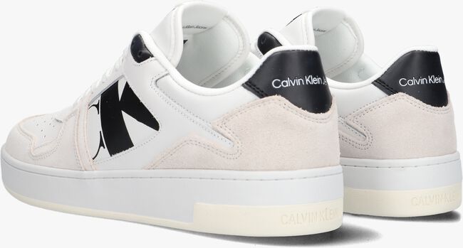 Witte CALVIN KLEIN Lage sneakers BASKET CUPSOLE - large