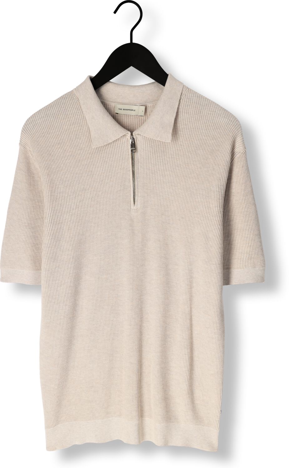 THE GOODPEOPLE Heren Polo's & T-shirts Pica Beige