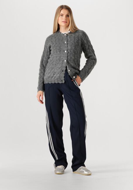 Donkerblauwe EST'SEVEN Wijde broek JUNE TROUSER - large