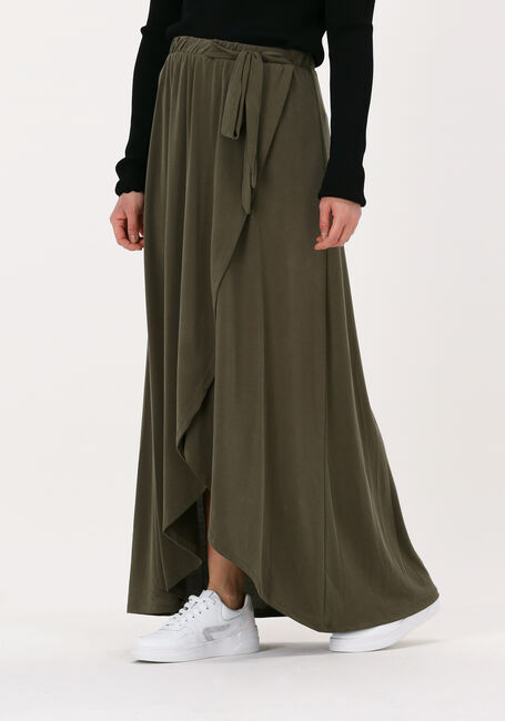 Donkergroene OBJECT Maxirok OBJANNIE SKIRT NOOS - large