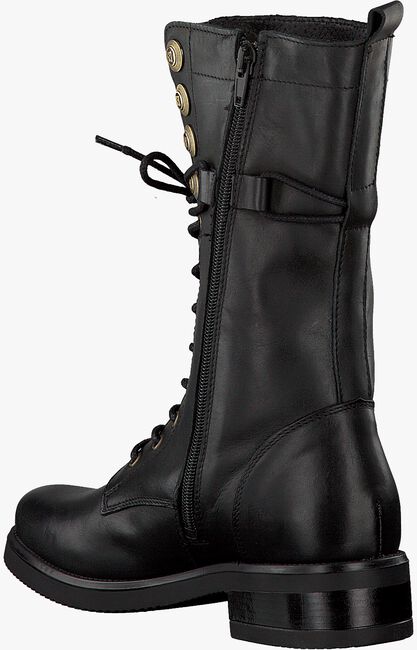 Zwarte NIKKIE Veterboots BUTTON LACE BOOT  - large