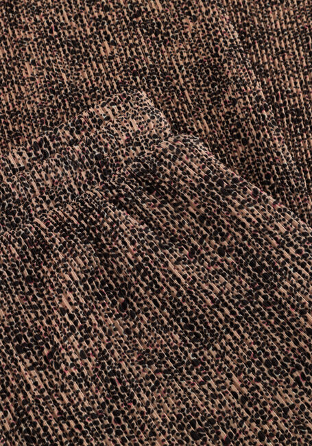 Bruine NONO Wijde broek SUN AOP LEOPARD PALAZZO - large