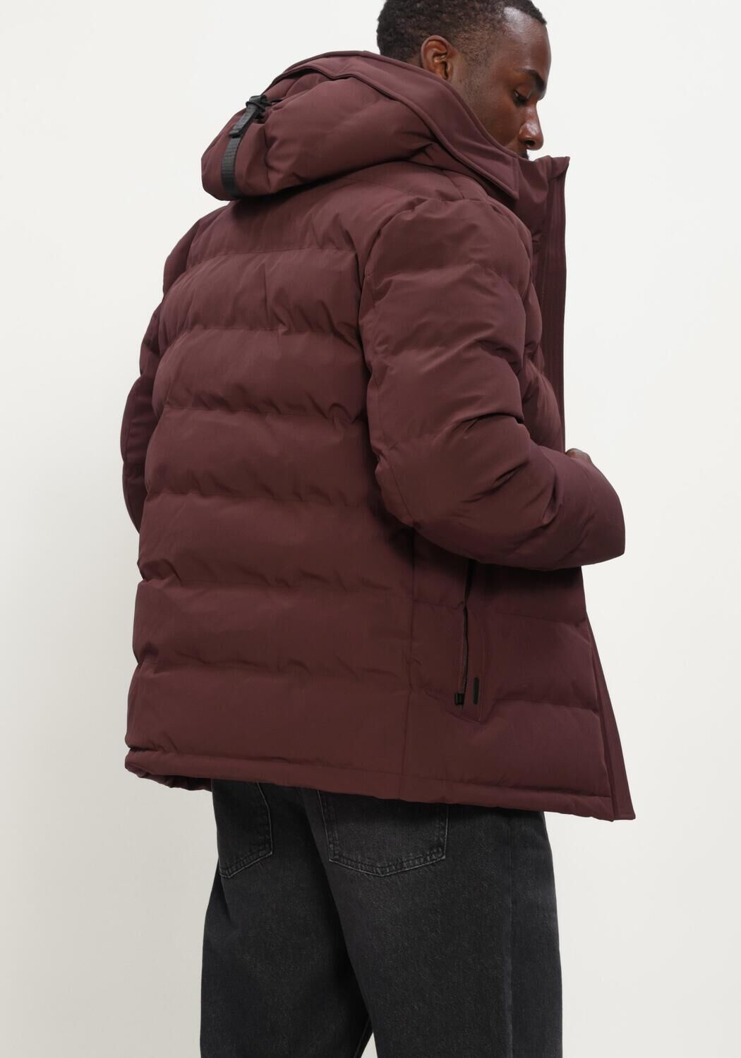 Bruine AIRFORCE Gewatteerde jas MITCHELL PARKA - large