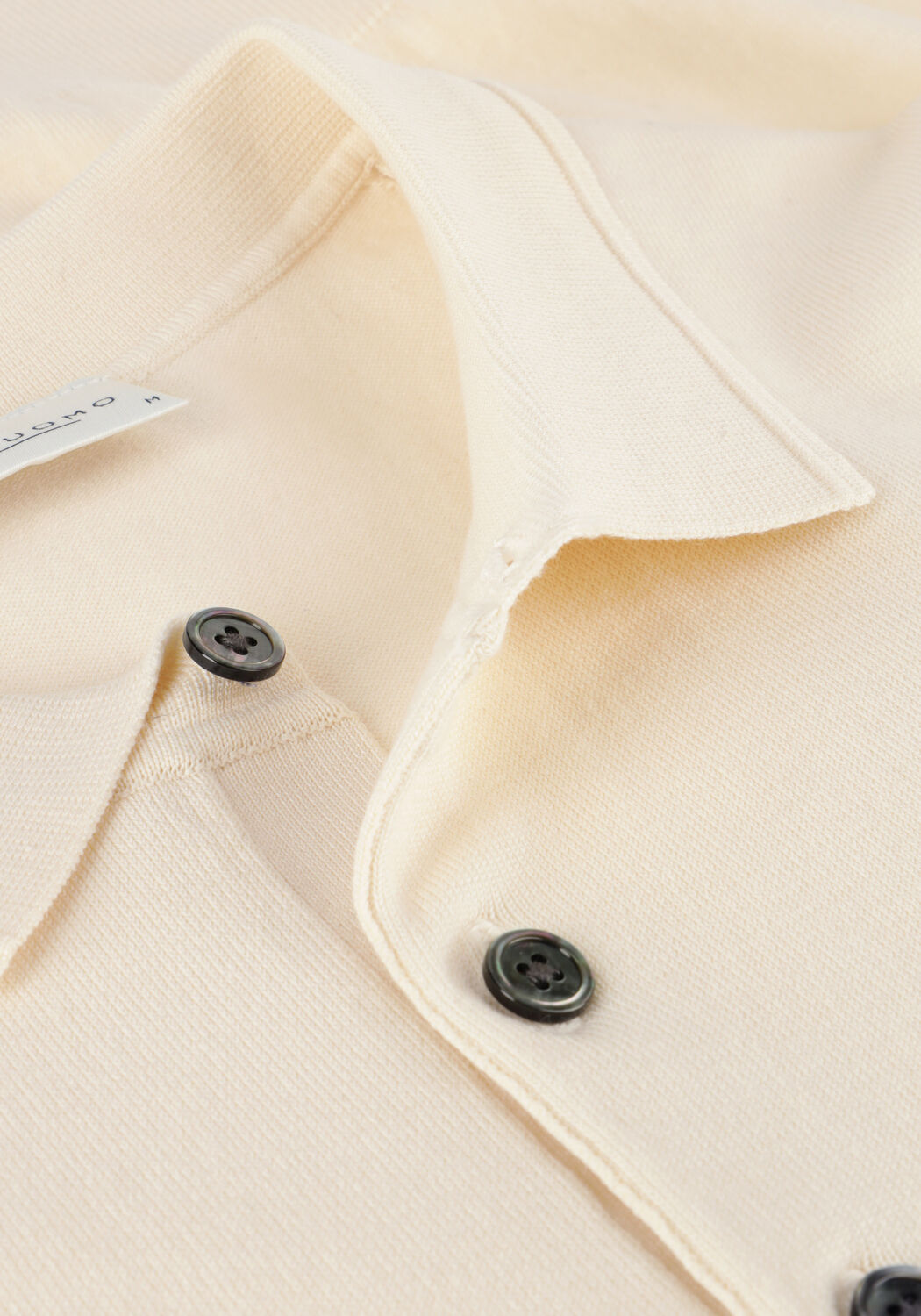 Gebroken wit PROFUOMO Polo POLO SHORT SLEEVE - large