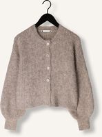 Taupe CO'COUTURE Vest CORALEE RIB CARDIGAN Taupe CO'COUTURE Vest CORALEE RIB CARDIGAN - medium