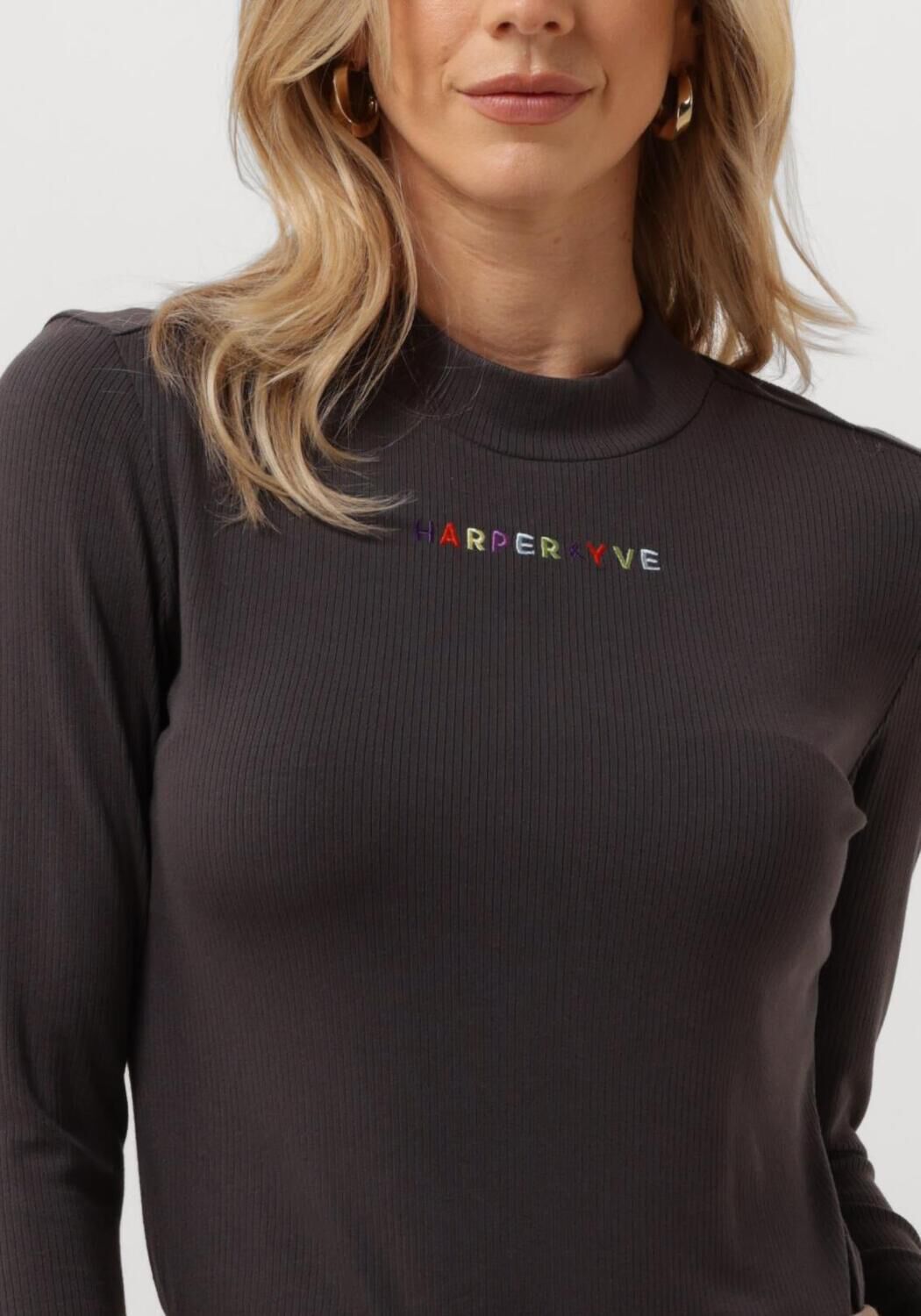 HARPER & YVE Dames Tops & T-shirts Jane-ls Antraciet