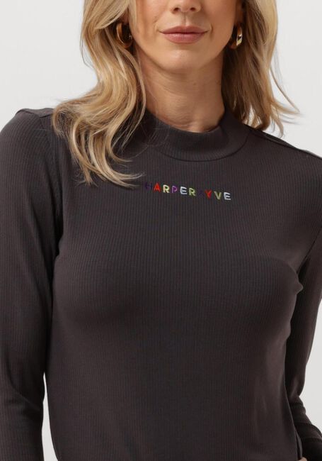 Grijze HARPER & YVE Top JANE-LS - large