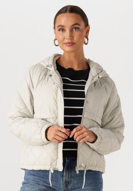 Creme WITHBLACK Gewatteerde jas WBLASTRID QUILTED JACKET - large