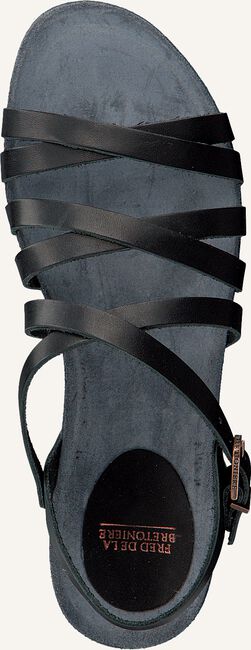 Zwarte FRED DE LA BRETONIERE Platte sandalen 170010028 Zwarte FRED DE LA BRETONIERE Platte sandalen 170010028 - large