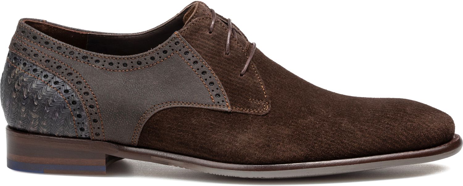 FLORIS VAN BOMMEL Bruine Nette Schoenen Sfm-30361 De Stapper