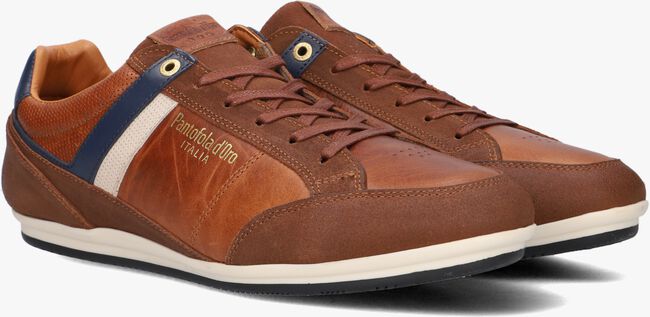 Cognac PANTOFOLA D'ORO Lage sneakers LUCCA UOMO LOW - large