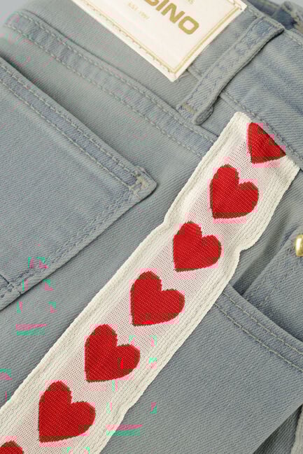 Lichtblauwe VINGINO Shorts DAFINA HEARTS - large