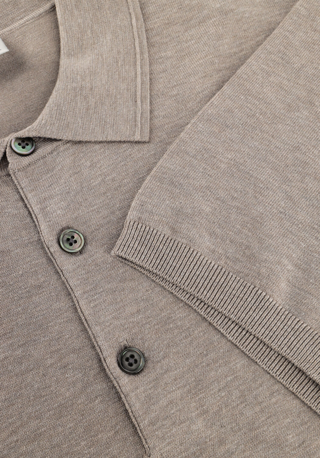 Beige PROFUOMO Polo POLO SS LUXURY BASIC - large