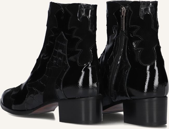 Zwarte PERTINI Enkellaarsjes 32709 Zwarte PERTINI Enkellaarsjes 32709 - large