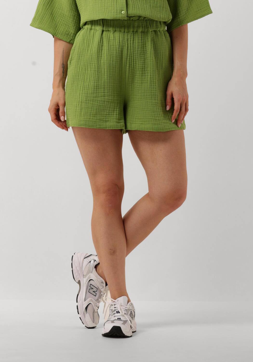 OBJECT Dames Broeken Objcarina Hw Shorts Div Groen