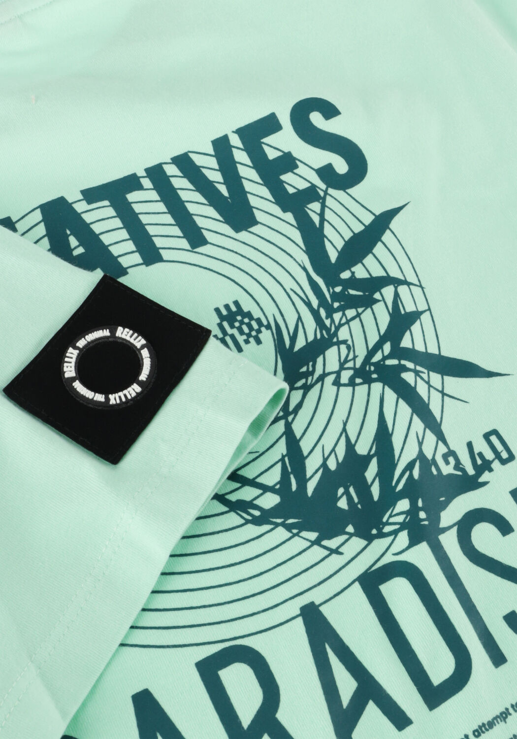 RELLIX Jongens Polo's & T-shirts T-shirt Creatives Paradise Mint