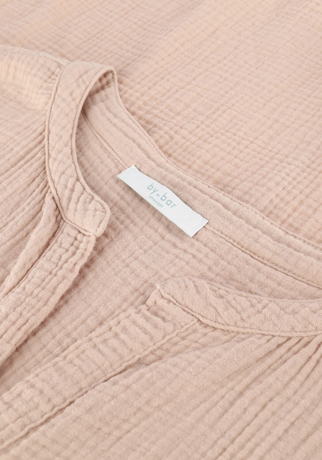 Beige BY-BAR Midi jurk STINA DOPPIA DRESS - large