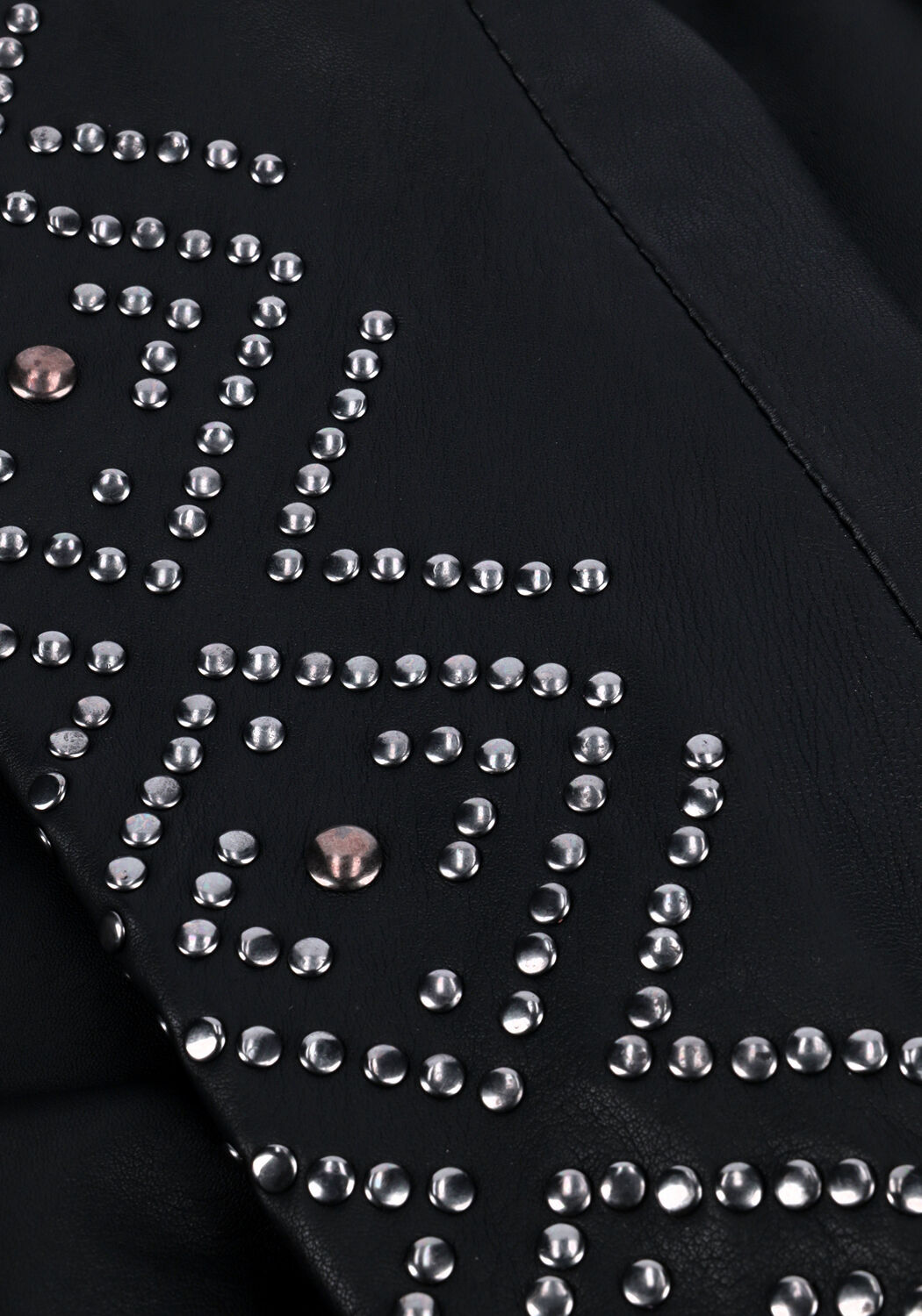 Zwarte IBANA Leren jas BROOKE - large