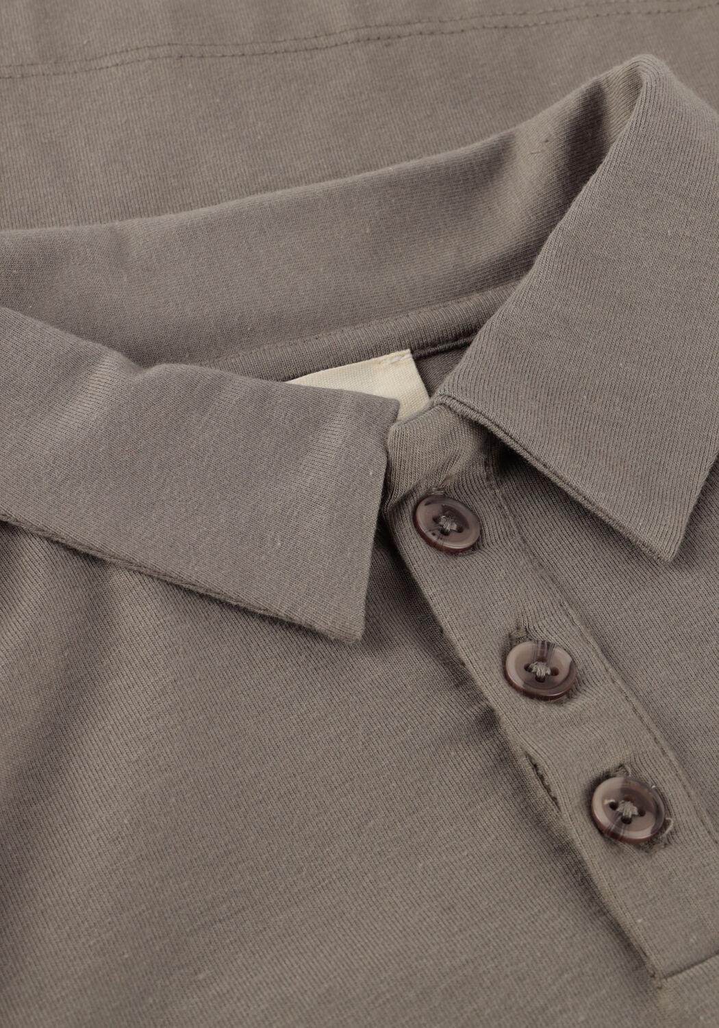 Grijze TON & TON Polo TEUN - large