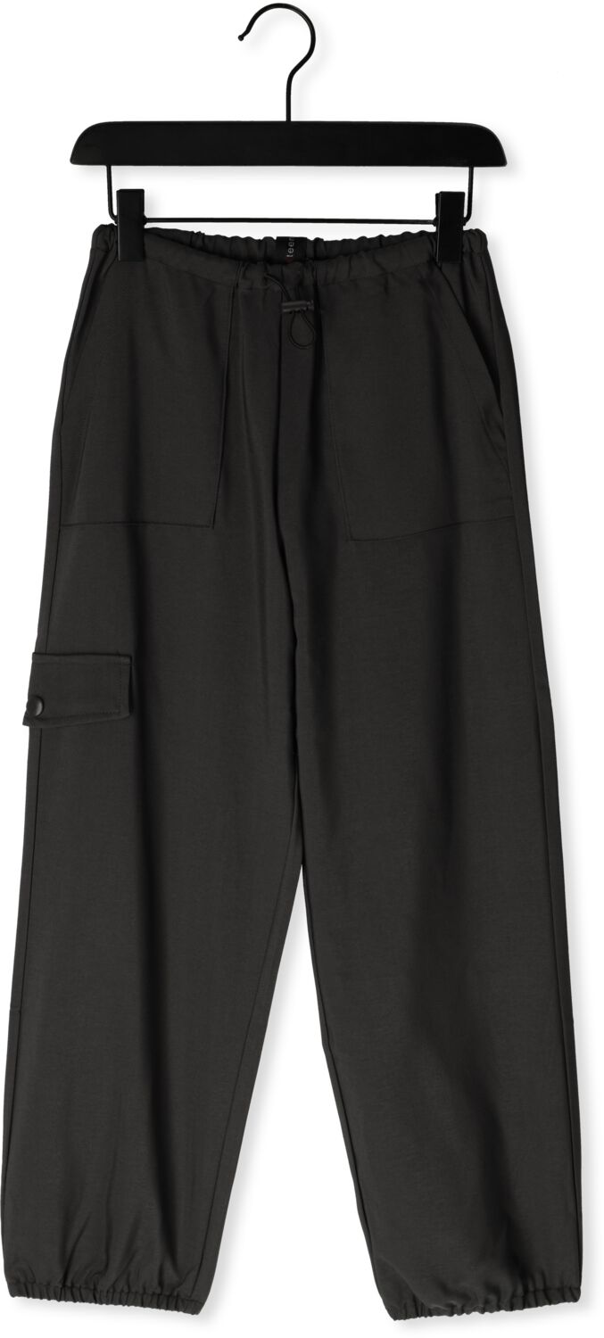 LOOXS 10sixteen loose fit cargobroek donkergrijs Meisjes Polyester-katoen 170 176