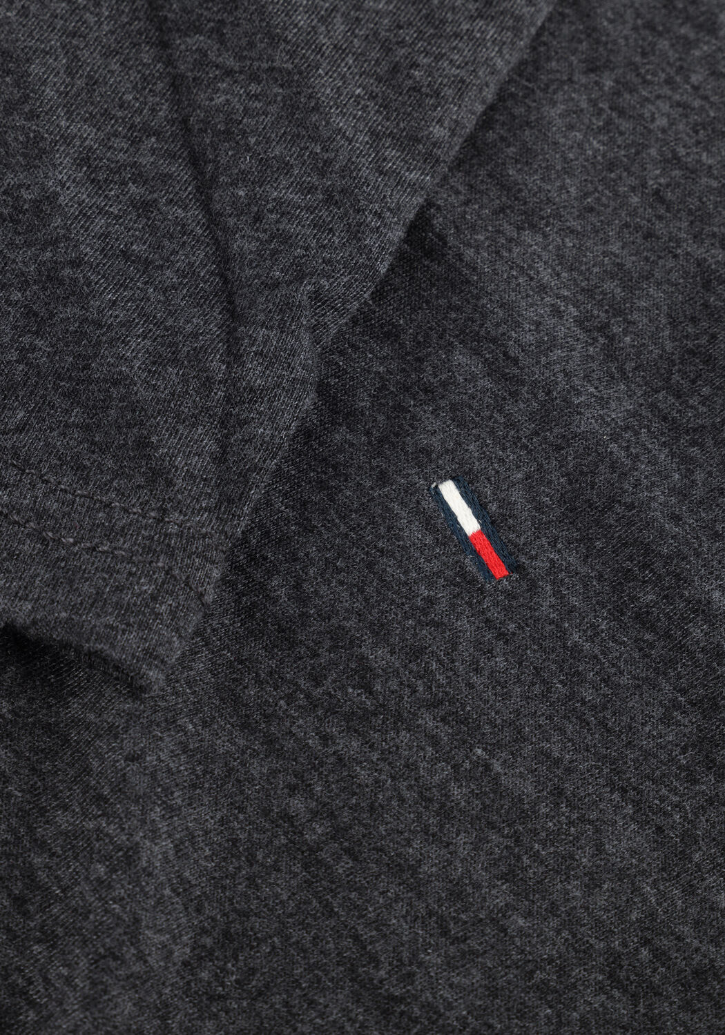 Antraciet TOMMY JEANS T-shirt TJM XSLIM JASPE HTR TEE EXT - large